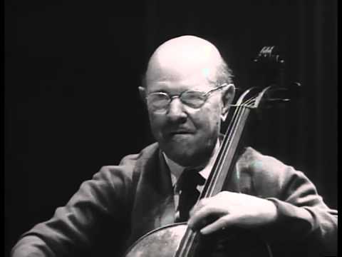 Pau (Pablo) Casals Master Class: Haydn D Major Concerto 1st movement