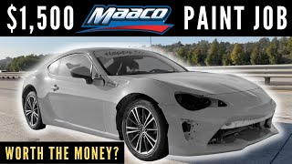 MAACO $1500 FRS PAINT JOB! COLOR REVEAL!