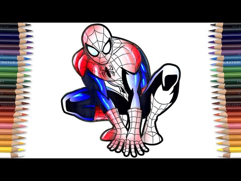 Ultimate SPIDER-MAN Coloring Pages [NCS Release] Black Sunrise - This Life - Burn it Down