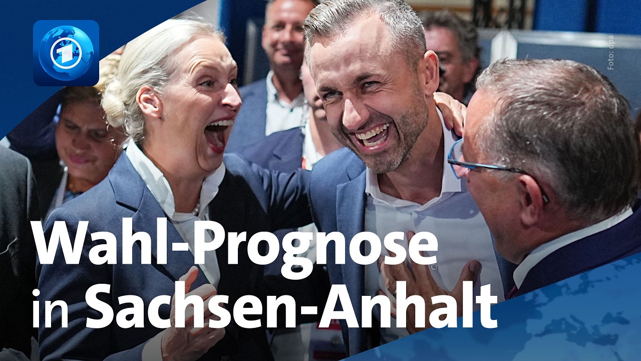 ARD-Prognose für Sachsen-Anhalt-Wahl: AfD mit Rekordergebnis, CDU stürzt ab