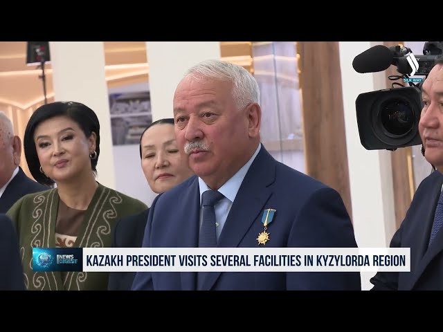Қазақстан Президенті Қызылорда облысында бірқатар нысанды аралады