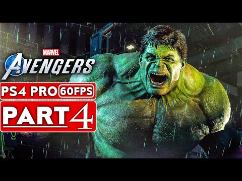 MARVEL'S AVENGERS Gameplay Walkthrough Part 4 FULL BETA [1080P HD 60FPS PS4 PRO] - No Commentary