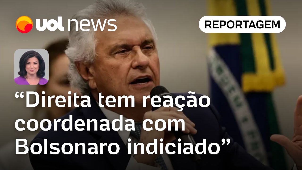 Caiado rebate Elmar: União Brasil jamais apoiará reeleição de Lula em 2026 | Raquel Landim