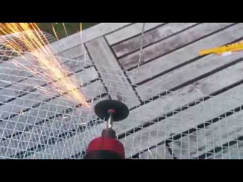 How-to Cut Wire Mesh Using A Rotary Tool and A...