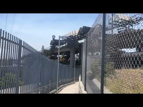 BNSF GEEPs GP60M-3 & GP60 prepare to depart El Segundo Chevron Refinery under Douglas Station