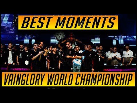 BEST MOMENTS OF THE VAINGLORY 2017 WORLD CHAMPIONSHIP