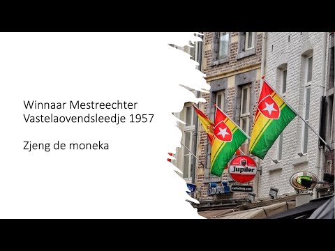 Mestreechs vastelaovendsleedje 1957 - Zjeng de moneka