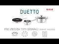 Video produktu Tefal A7040484 Duetto (24cm)