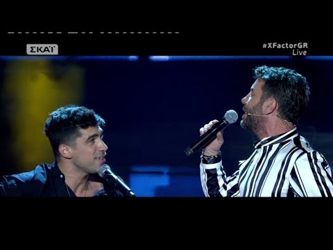 XFactor Greece 2017 Live 8 - TESSERIS PIGE - Panagiotis Koufogiannis & Giorgos Mazonakis