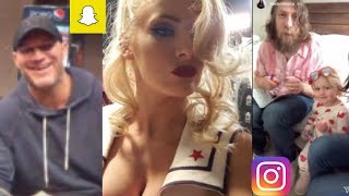 WWE Snapchat/Instagram ft. Daniel Bryan, Randy Orton, Lacey Evans, The Iconics n MORE