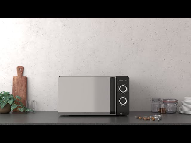 Microondas Cecotec ProClean 3140 Mirror 20 Litros 700W com Grill e Revestimento Ready2Clean video