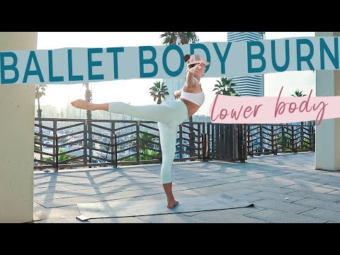 25min Ballet Body Burn - lower body