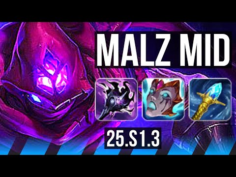 MALZAHAR vs ZOE (MID) | 900+ games | EUW Master | 25.S1.3
