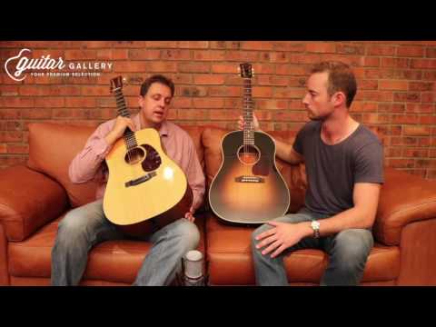 Martin D-18 versus Gibson J-45 TV