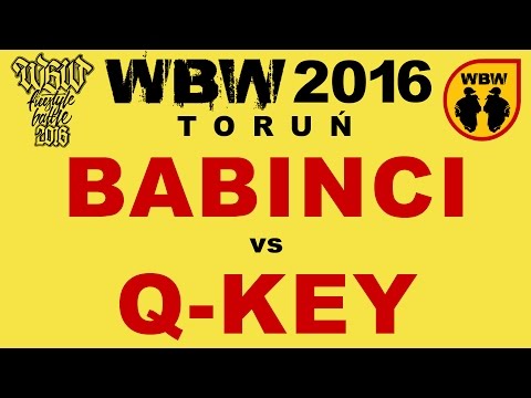 Babinci 🆚 Q-Key 🎤 WBW 2016 Toruń (freestyle rap battle)