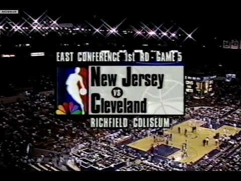NBA On NBC - Nets @ Cavs 1993 Playoffs R1 Deciding Game 5