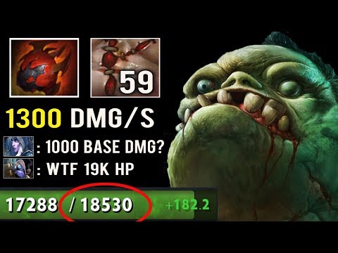 18500 HP PUDGE vs MEGACREEP Crazy 4000 Damage Ulti Imba Apex Comeback Divine Rank Fun 7.23e Dota 2