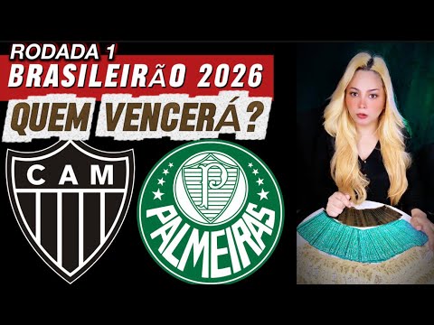 Prediction for Atlético MG vs. Palmeiras in the 1st round of the 2026 Brazilian Championship.