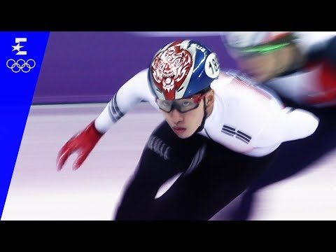 Short Track Speed Skating | Men's 1,500m Highlights | Pyeongchang 2018 | Eurosport