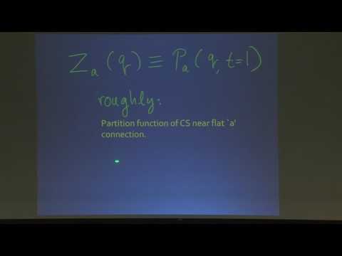 JDG 2017: Cumrun Vafa: String Theory and Homological Invariants for 3-manifolds