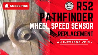 2013 Nissan Pathfinder Wheel Speed Sensor Replacement