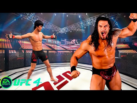 🐉UFC 4 l Bruce Lee vs Roman Regins - Dragon Fight🐉