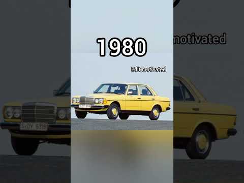 🟠 Evolution of MERCEDES (1926~2024) #shorts #edit