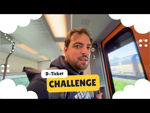 Ich bin nur mit Regionalzügen in 12 Stunden ans Meer gefahren! - Deutschlandticket-Challenge