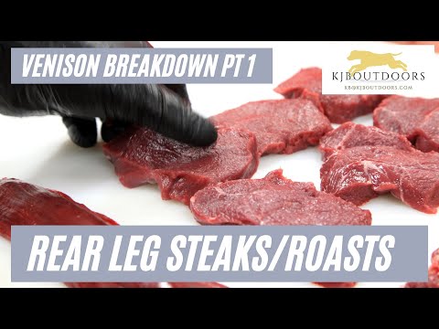 Venison Roasts and Steaks Pt. 1: Breaking down the rear leg
