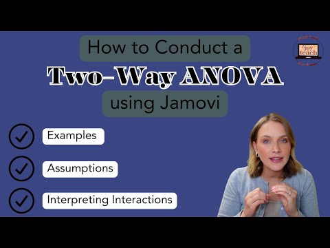Factorial ANOVA Jamovi Tutorial (Two-way)