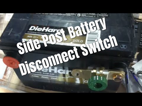 Side Post Battery Disconnect Switch Review and Install GM Cars Trucks SUVs