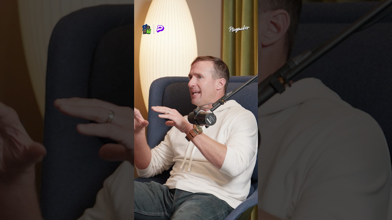 Na that’s 𝐓𝐔𝐅𝐅 ‼️🔥 #drewbrees #getgotpod #neworleanssaints #superdome #marshawnlynch #seahawks