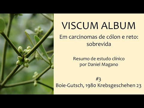 Miniatura: Viscum album estudo clínico Boie-Gutsch 1980