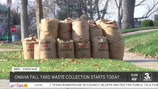 First day of free, unlimited yard waste in Omaha starts on Monday