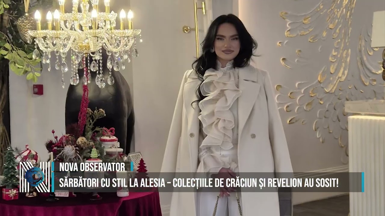 Sărbători cu stil la Alesia – Colecțiile de Crăciun și Revelion au sosit!
