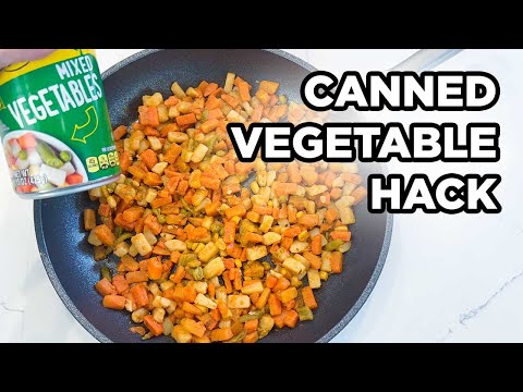 How to Make Canned Vegetables Taste 100x Better!