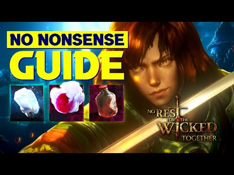The Ultimate Beginner's Guide to No Rest for the Wicked!