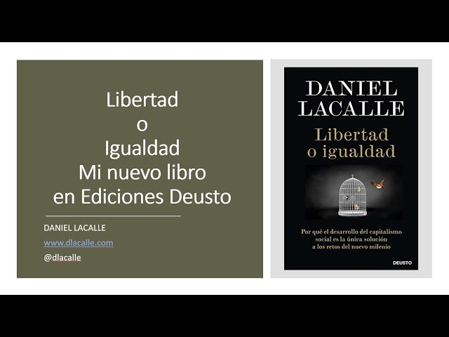 Vídeo relacionado con Libertad o igualdad: Por qué el desarrollo del capitalismo social es la única solución a los retos del nuevo milenio (Deusto)