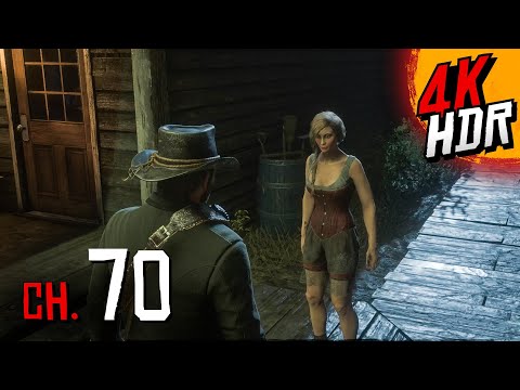 Red Dead Redemption 2 [4K/60fps HDR] (100%, All Side Missions) Part 70 - Murderous Hooker & Racing