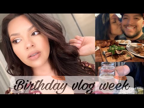 BIRTHDAY WEEK VLOG | family surprises | spa day | weekend getaway + GRWM