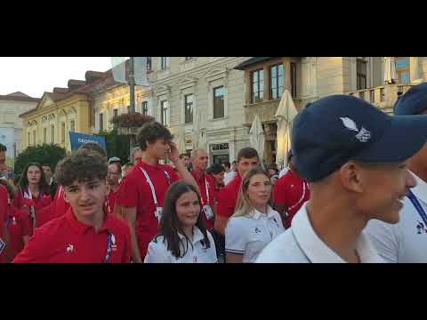 Opening ceremony of the european youth olympic festival EYOF 2022 in Banská Bystrica