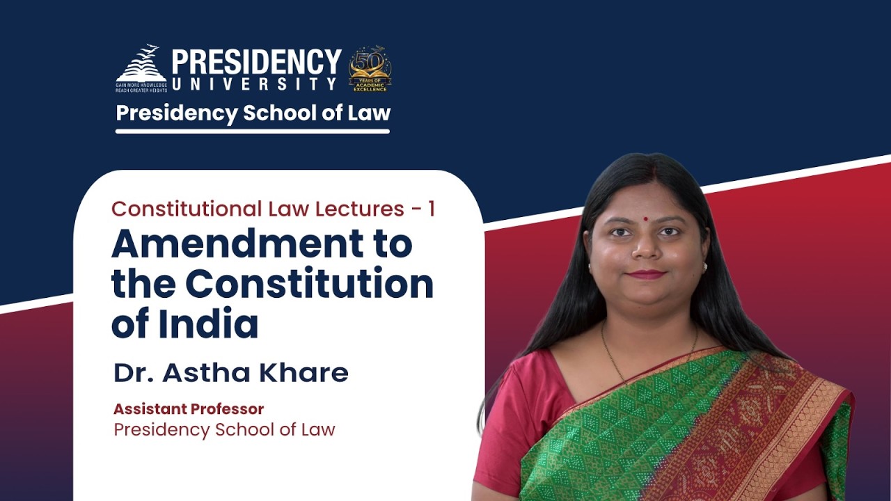 Amendment to the Constitution of India