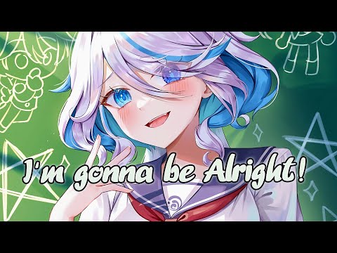 Sam Fischer & Meghan Trainor - Alright (Sped Up) [Lyrics 8D Audio Nightcore] | USE HEADPHONES 🎧
