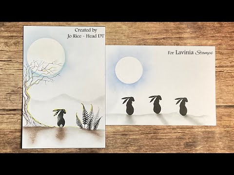 Technique Tuesday with some Light And Shade by Jo Rice #laviniastamps