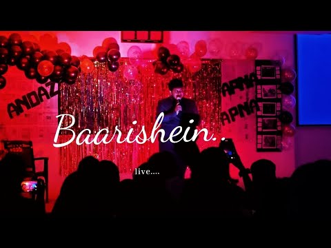 Baarishein -  Live performance || Sanjut music