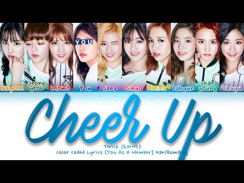 TWICE (트와이스) 'Cheer Up' - You as a member [Karaoke] || 10 Members Ver. || REQUESTED