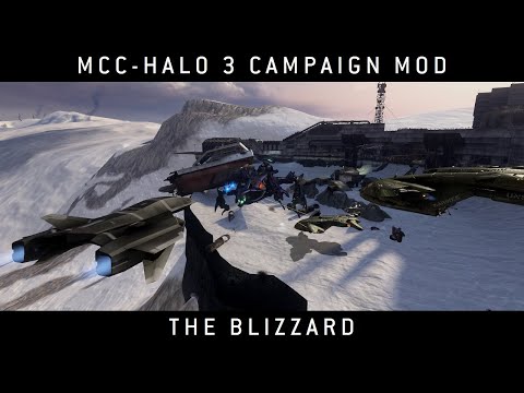Halo MCC: Halo 3 Campaign Mod- The Blizzard