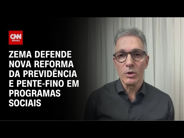 Zema defende nova reforma da Previdência e pente-fino em programas sociais | CNN PRIME TIME