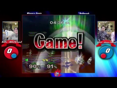 DePaul Smashfest #2 (Melee) - IRS & Boffo vs. Fluid & ButtZone - Doubles WS