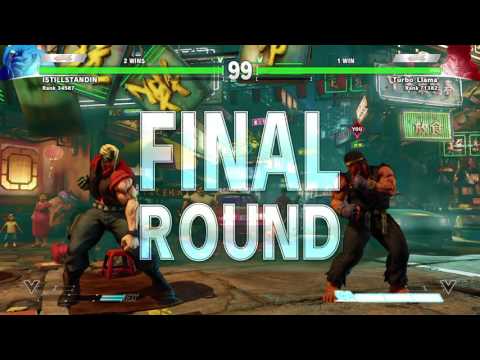 STREET FIGHTER V (BETA) Nash vs Ryu